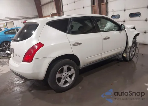 2005 Nissan Murano Sl z USA, uszkodzony, nr VIN JN8AZ08W45W402275
